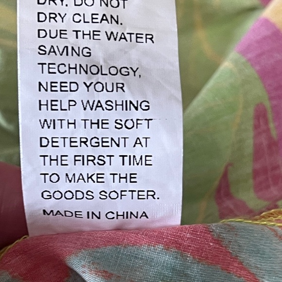 Vibrant Floral Key-Hole Maxi Dress,Cotton Blend, Excellent Condition, Size M - Picture 7 of 10